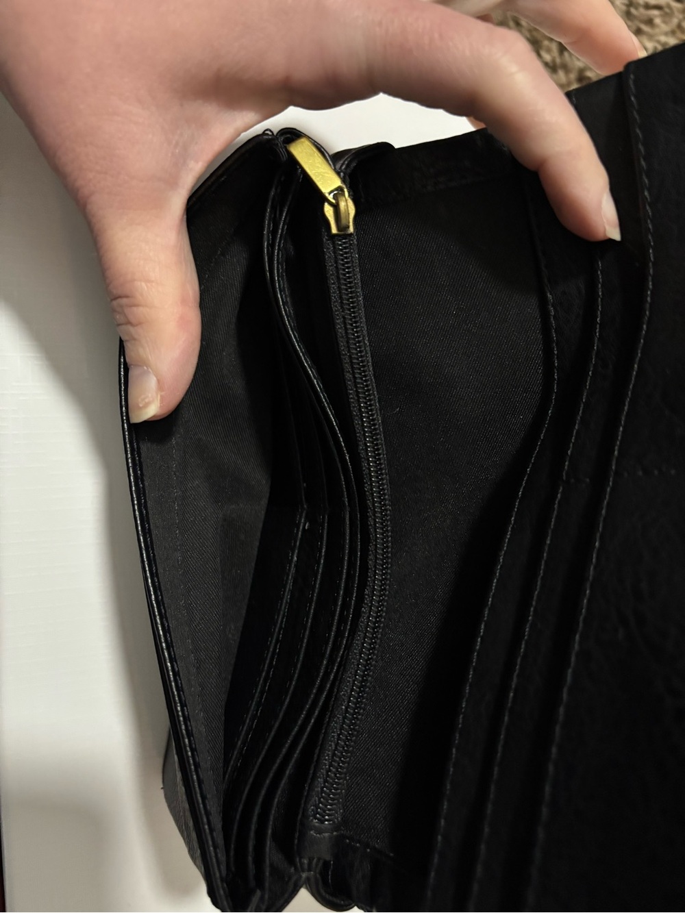 Fossil wallet black - Picture 6 of 6